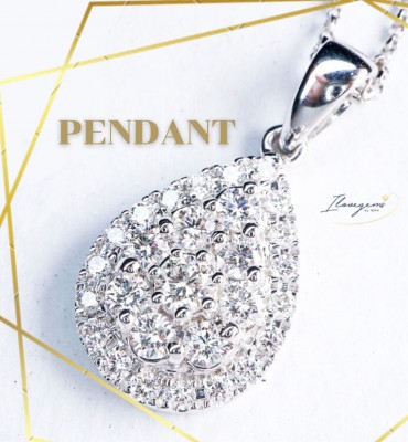จี้เพชร จี้ pendant จี้ สังวาล สร้อยคอ 
